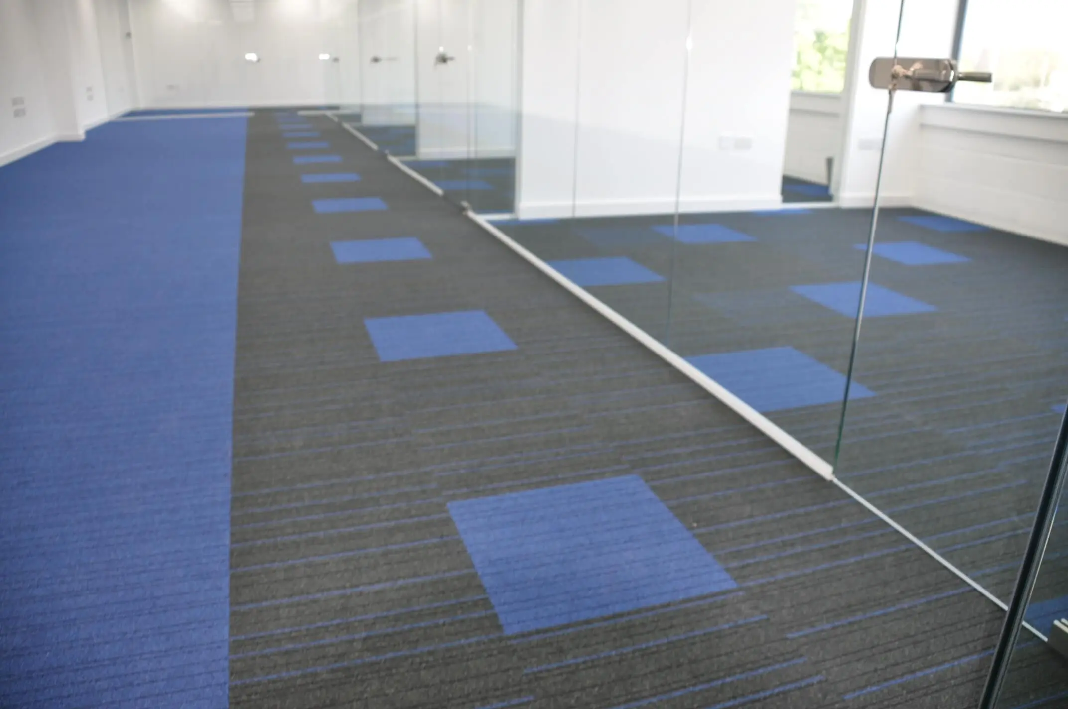 Designer office flooring