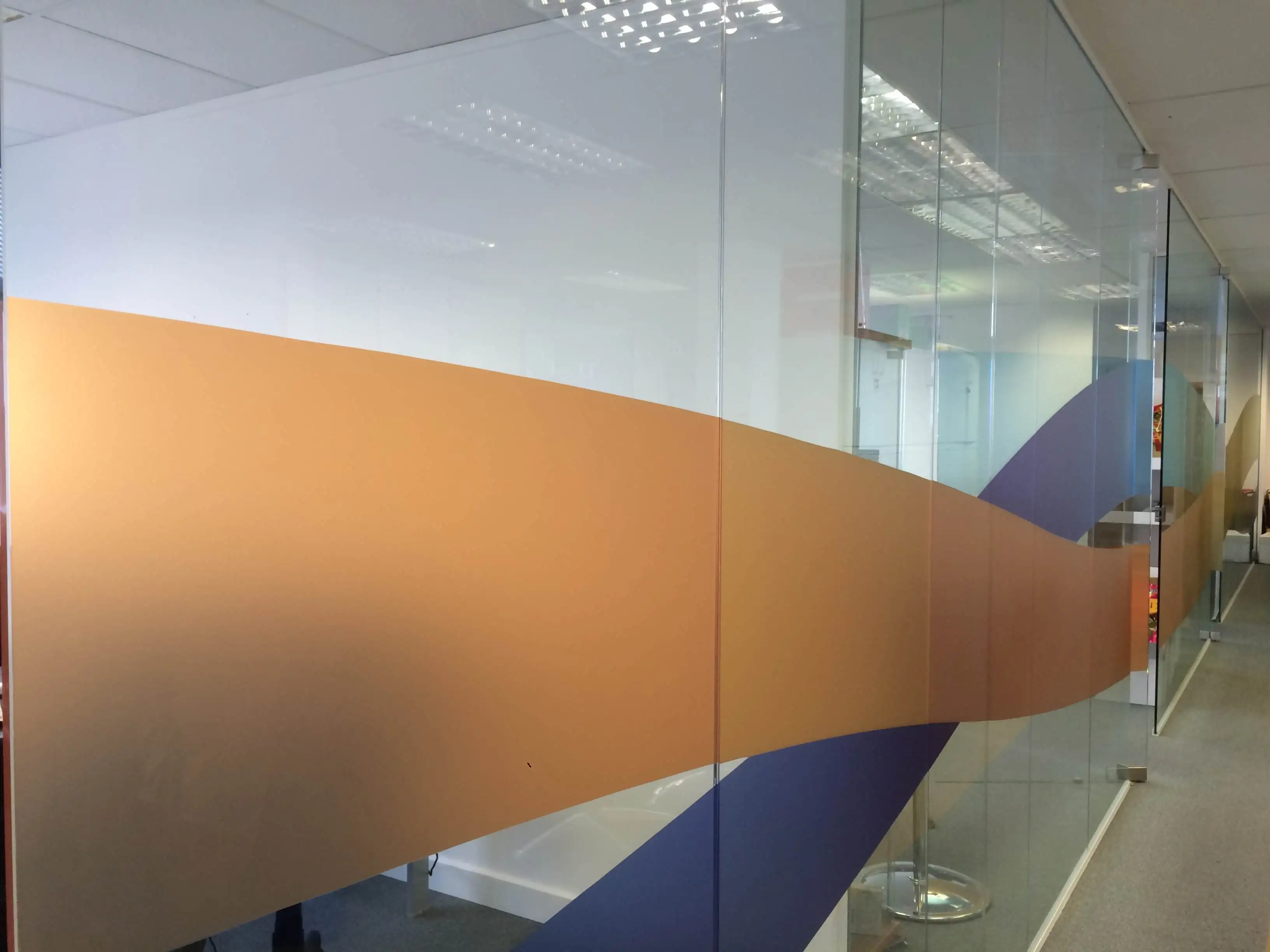 Kohinoor office glass partitions with designer manifestation