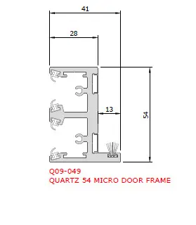 54mm Micro Door Frame